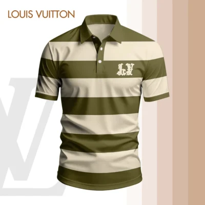 Louis Vuitton | High Quality Printed Men Polo-Shirt TD81