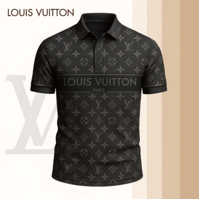 Louis Vuitton | High Quality Printed Men Polo-Shirt TD88
