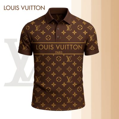Louis Vuitton | High Quality Printed Men Polo-Shirt TD91