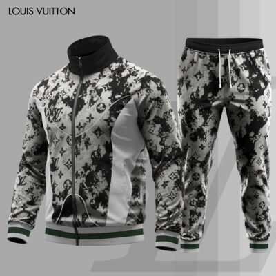 Louis Vuitton | New Released High Quality Stand Collar Jacket and Sweatpants Set TD2
