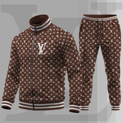 Louis Vuitton | New Released High Quality Stand Collar Jacket and Sweatpants Set TD5