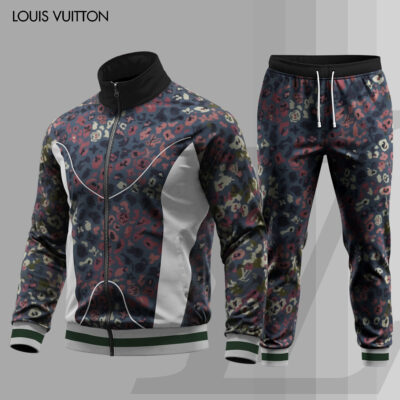 Louis Vuitton | New Released High Quality Stand Collar Jacket and Sweatpants Set TD6