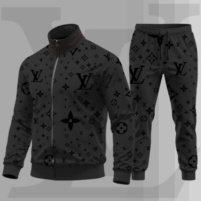 Louis Vuitton | New Released High Quality Stand Collar Jacket and Sweatpants Set TD7