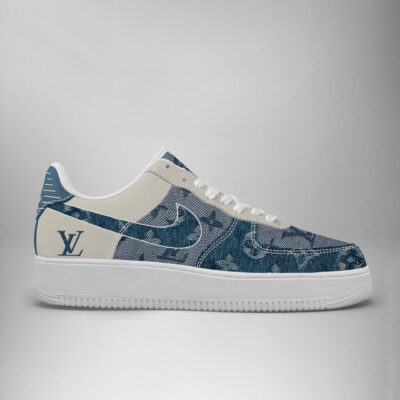 Louis Vuitton | Luxury Brand AF1 Sneakers with embossed logo TD16