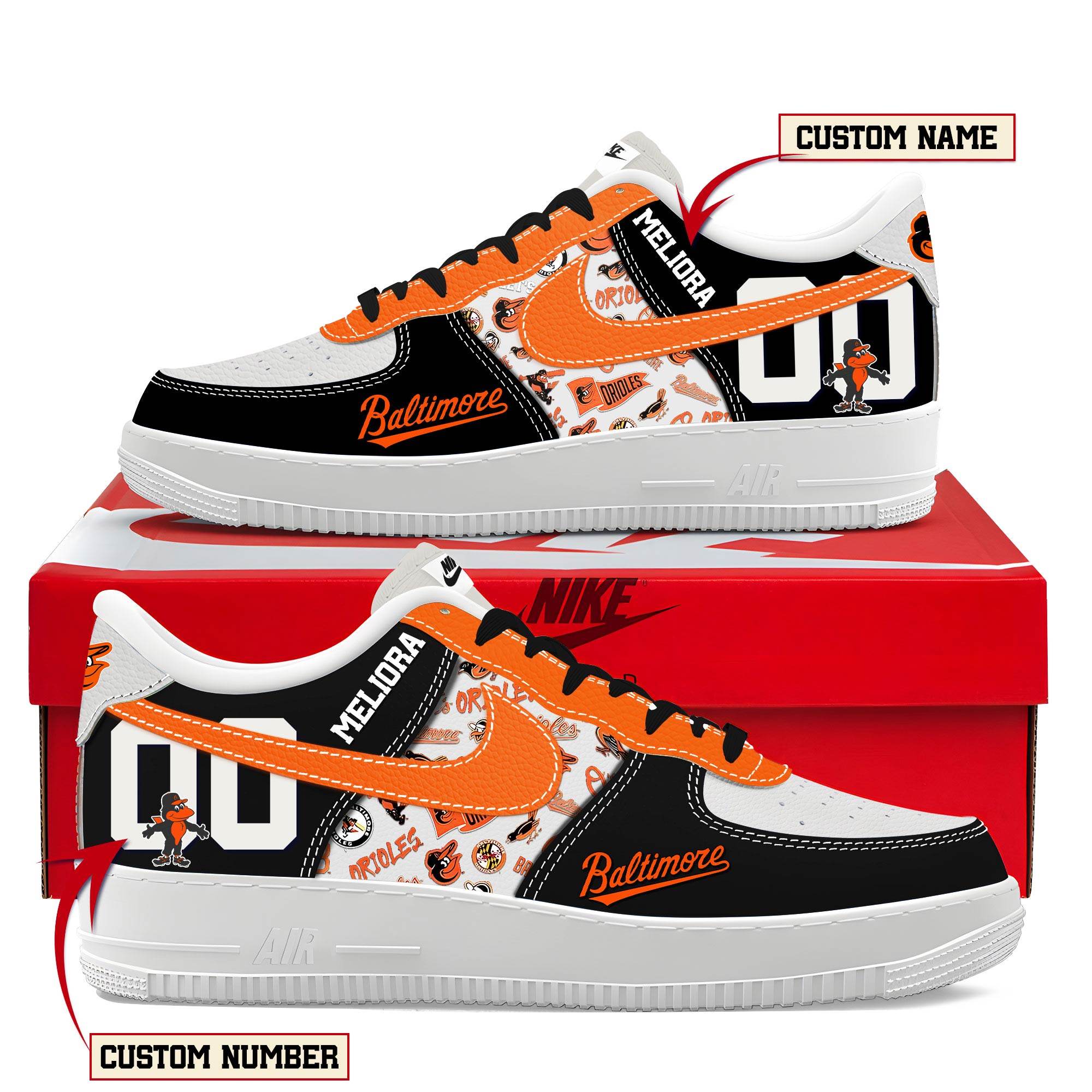 MLB AF1 New Version
