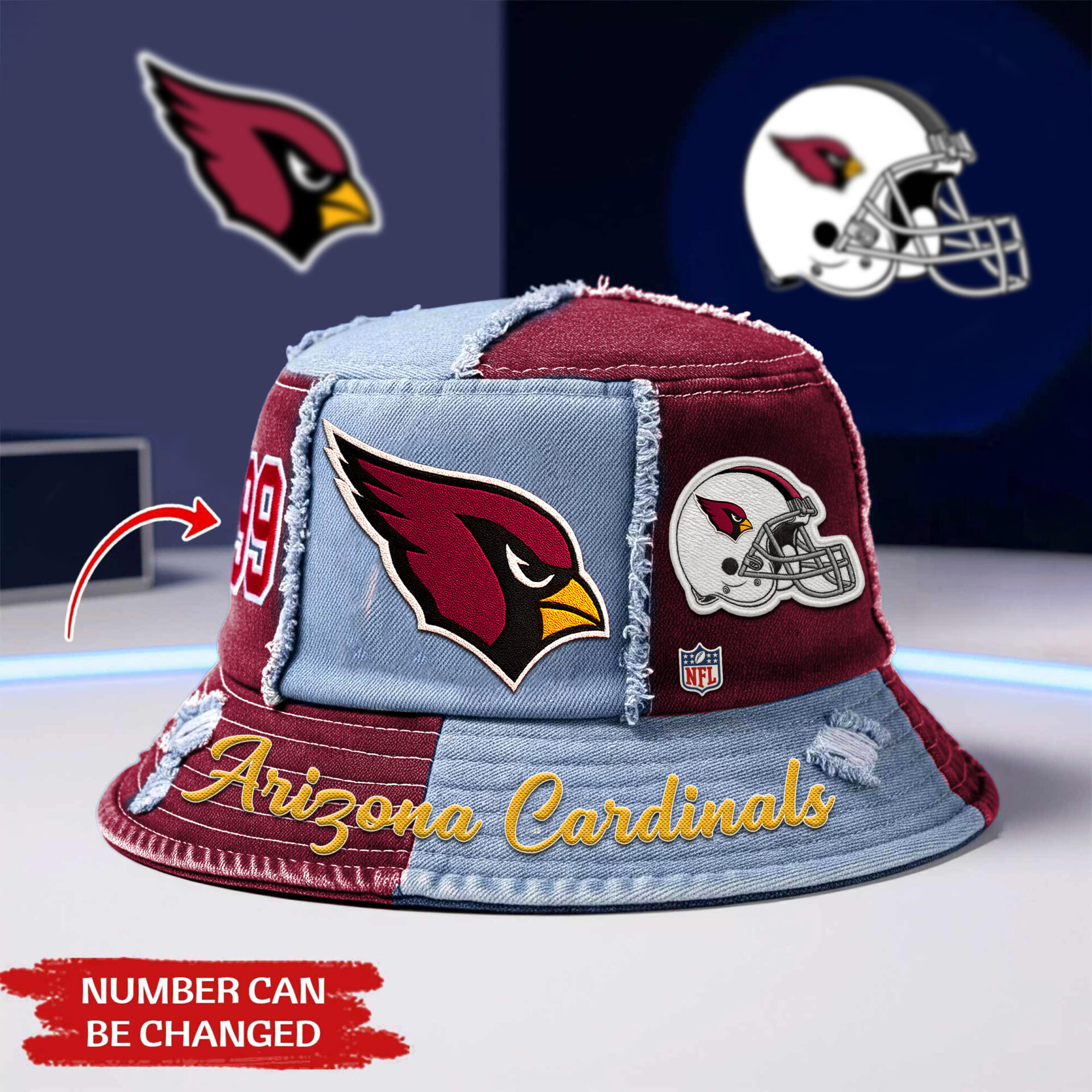 Arizona Cardinals | Premium NFL Bucket Hat