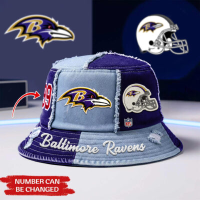 Baltimore Ravens | Premium NFL Bucket Hat