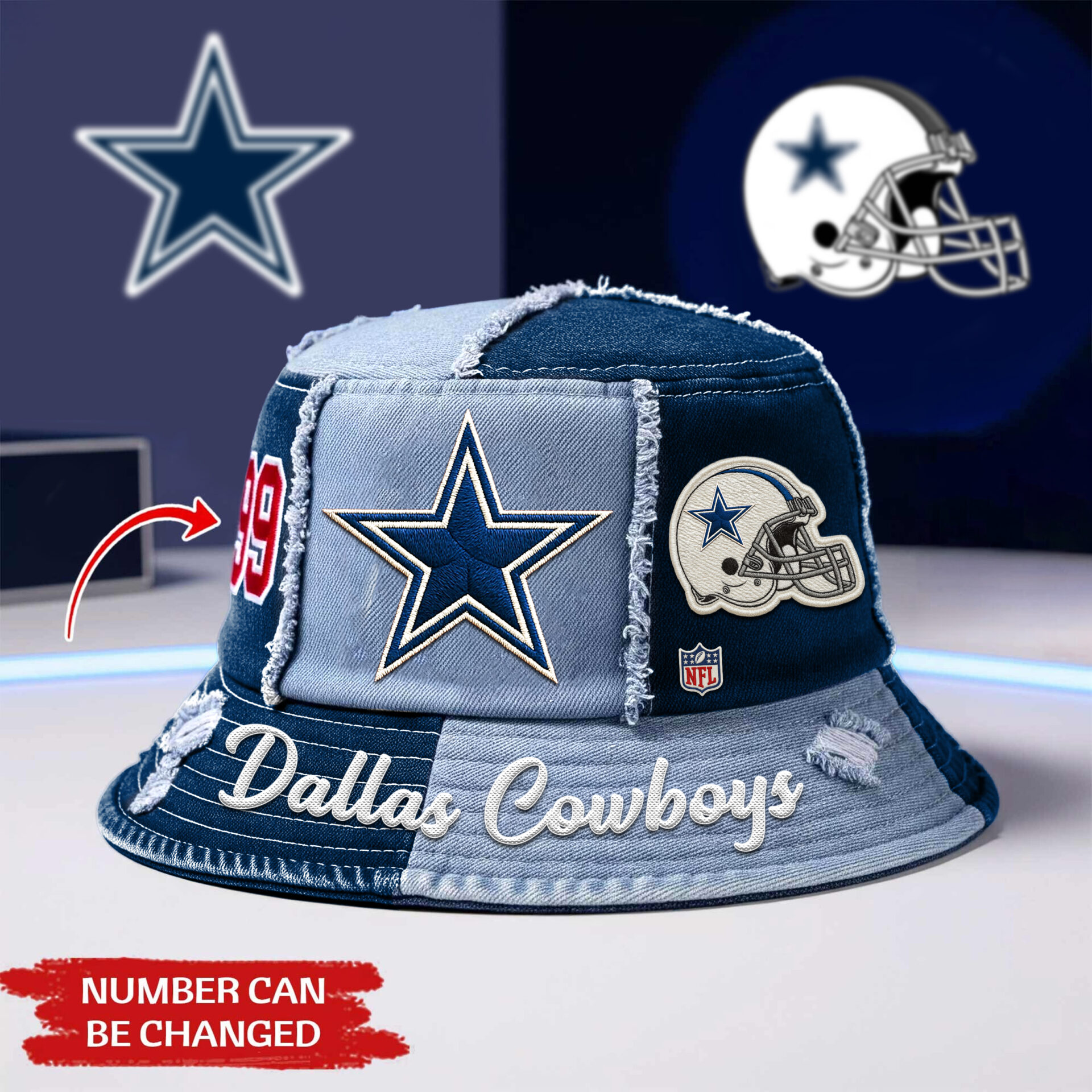 Dallas Cowboys | Premium NFL Bucket Hat
