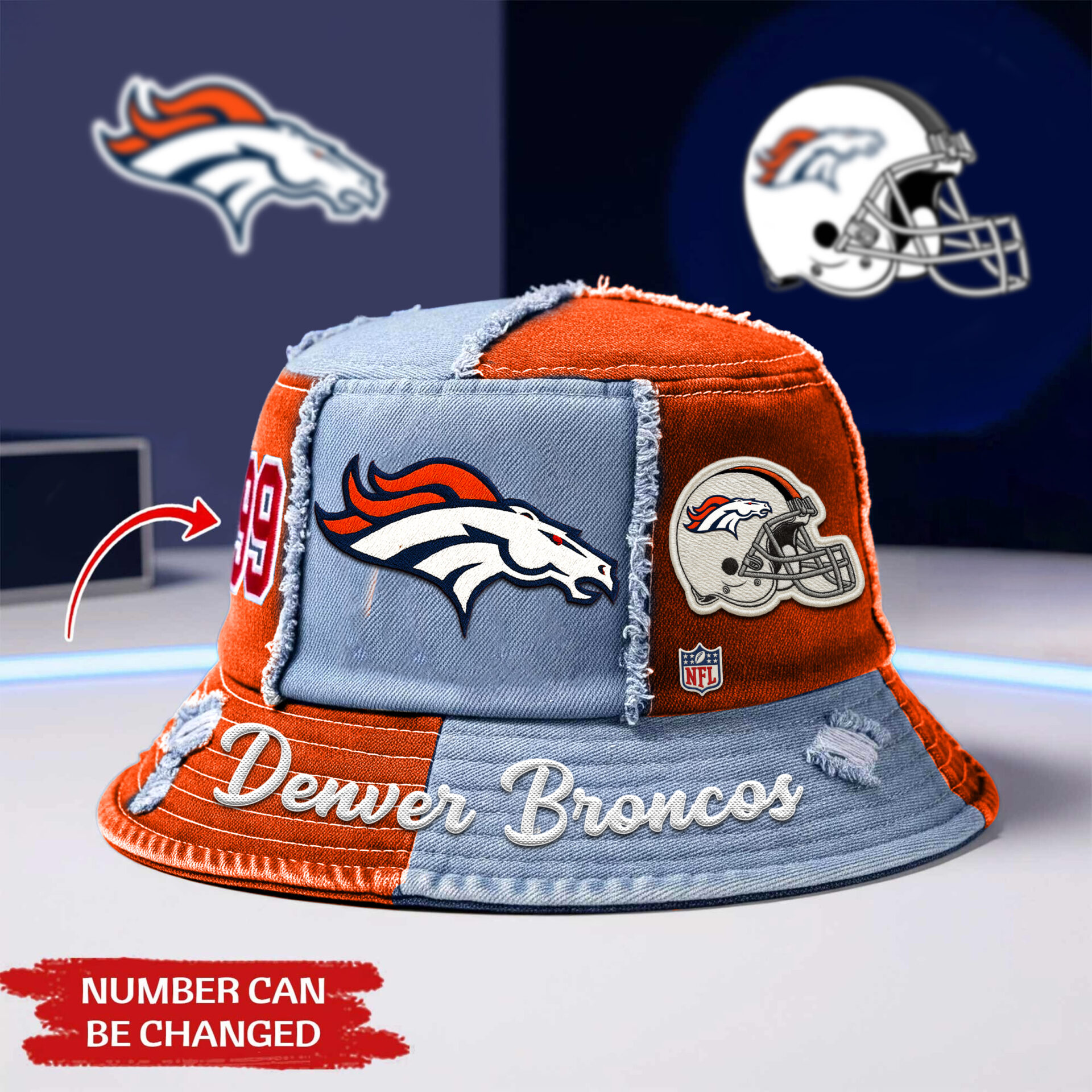Denver Broncos | Premium NFL Bucket Hat
