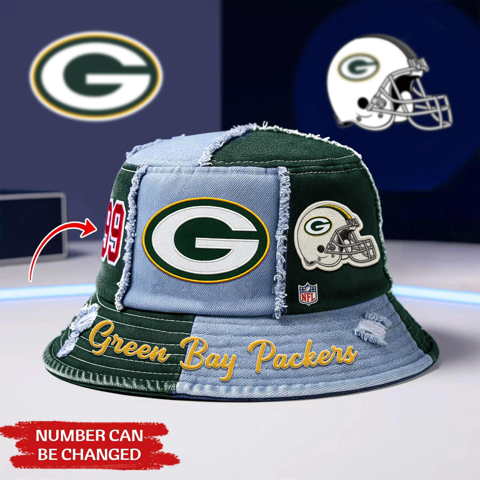 Green Bay Packers | Premium NFL Bucket Hat