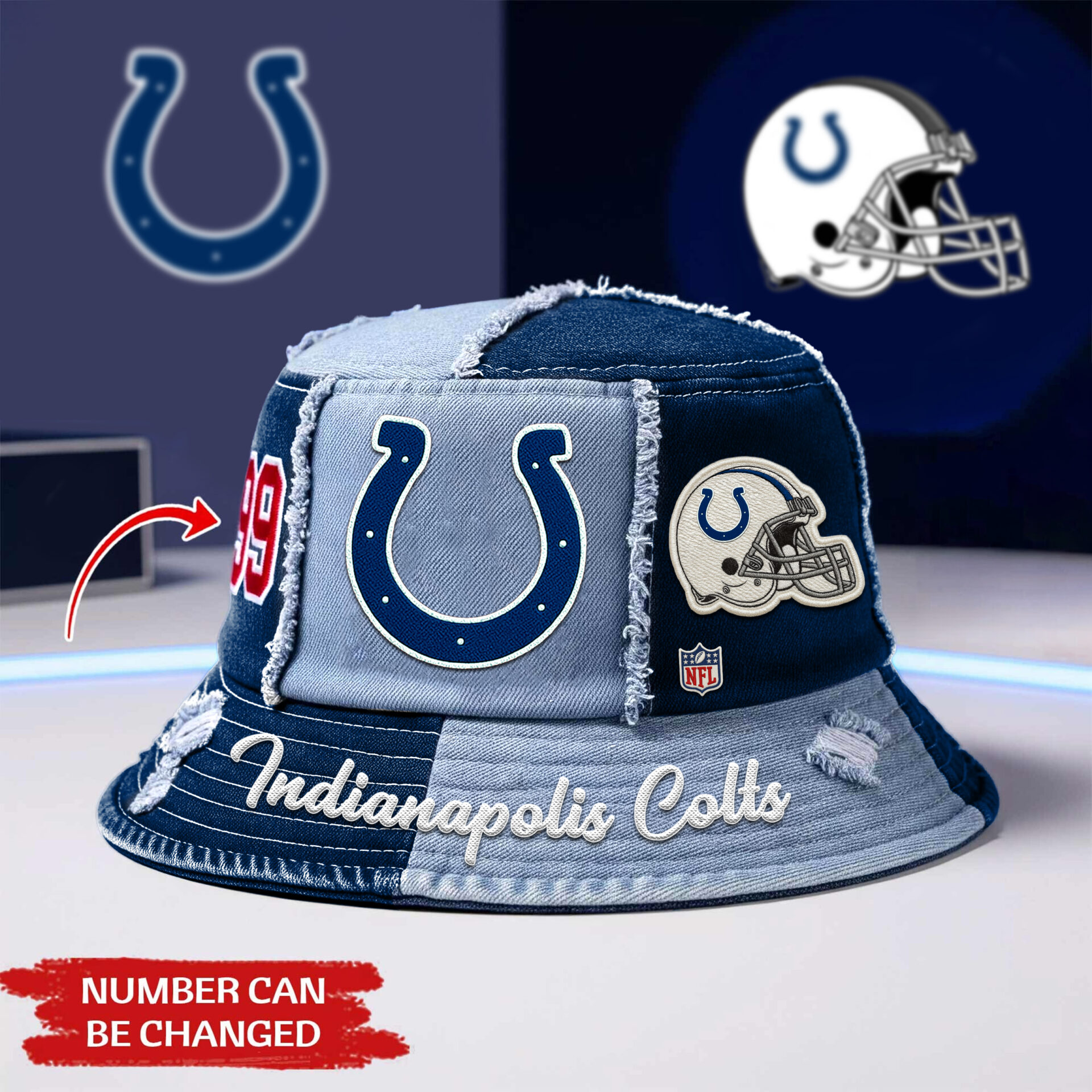 Indianapolis Colts | Premium NFL Bucket Hat