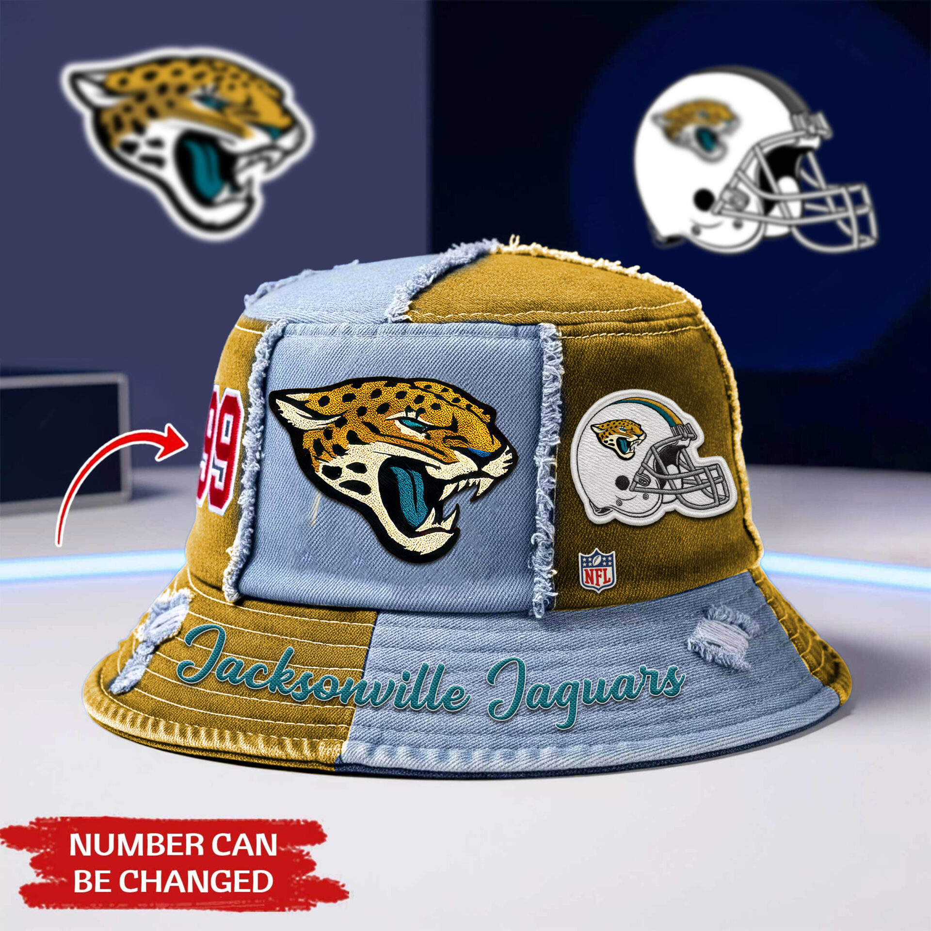 Jacksonville Jaguars | Premium NFL Bucket Hat
