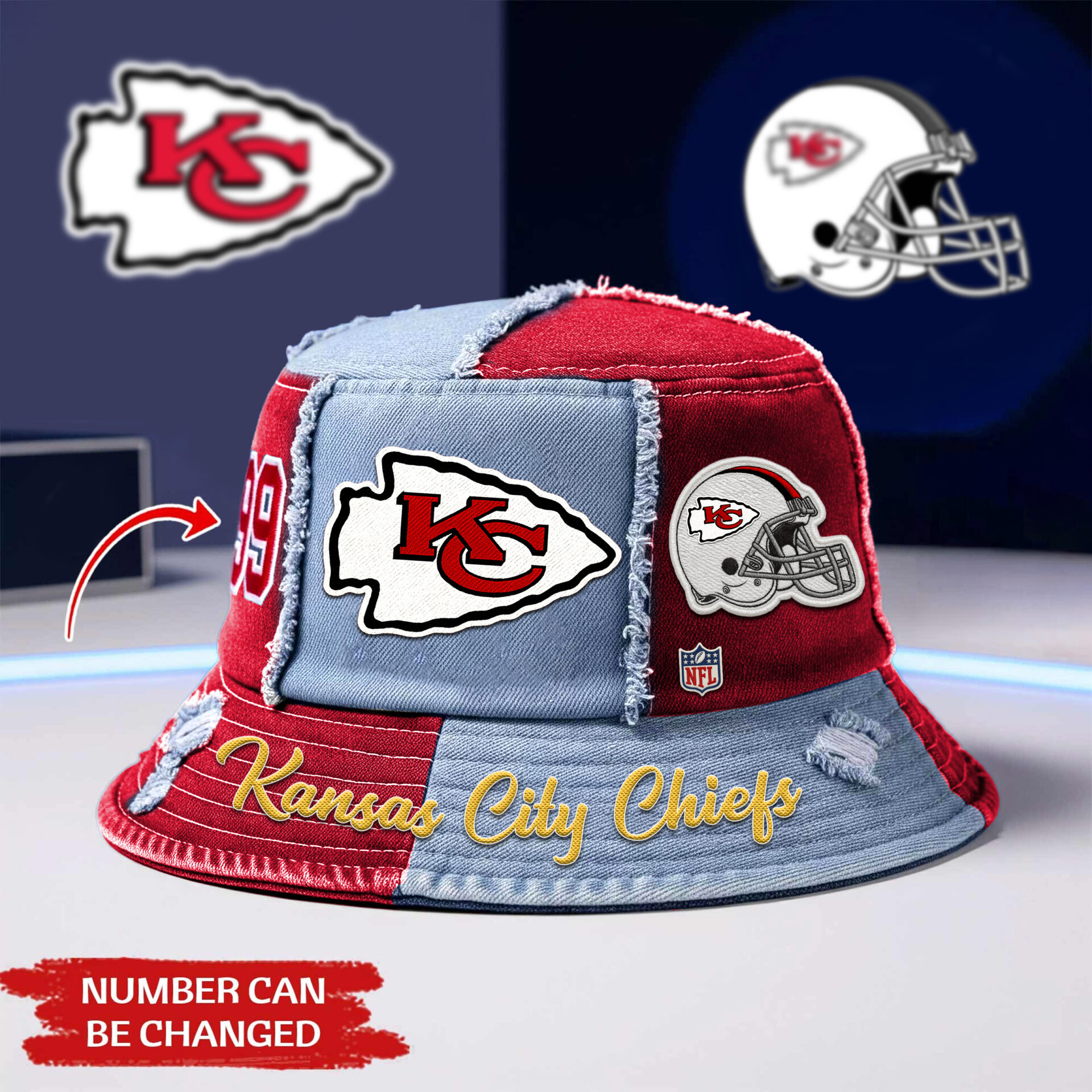 Kansas City Chiefs | Premium NFL Bucket Hat