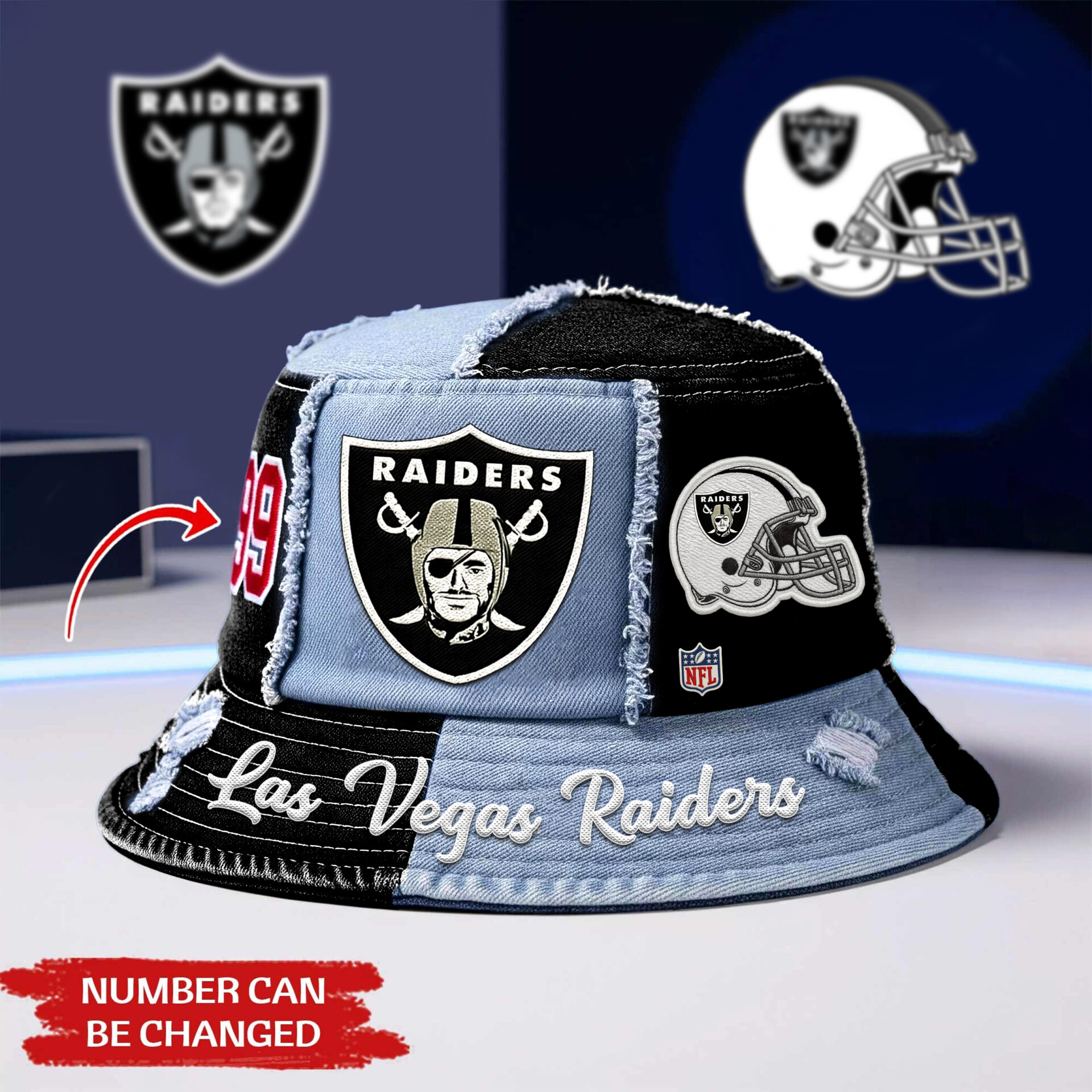 Las Vegas Raiders | Premium NFL Bucket Hat