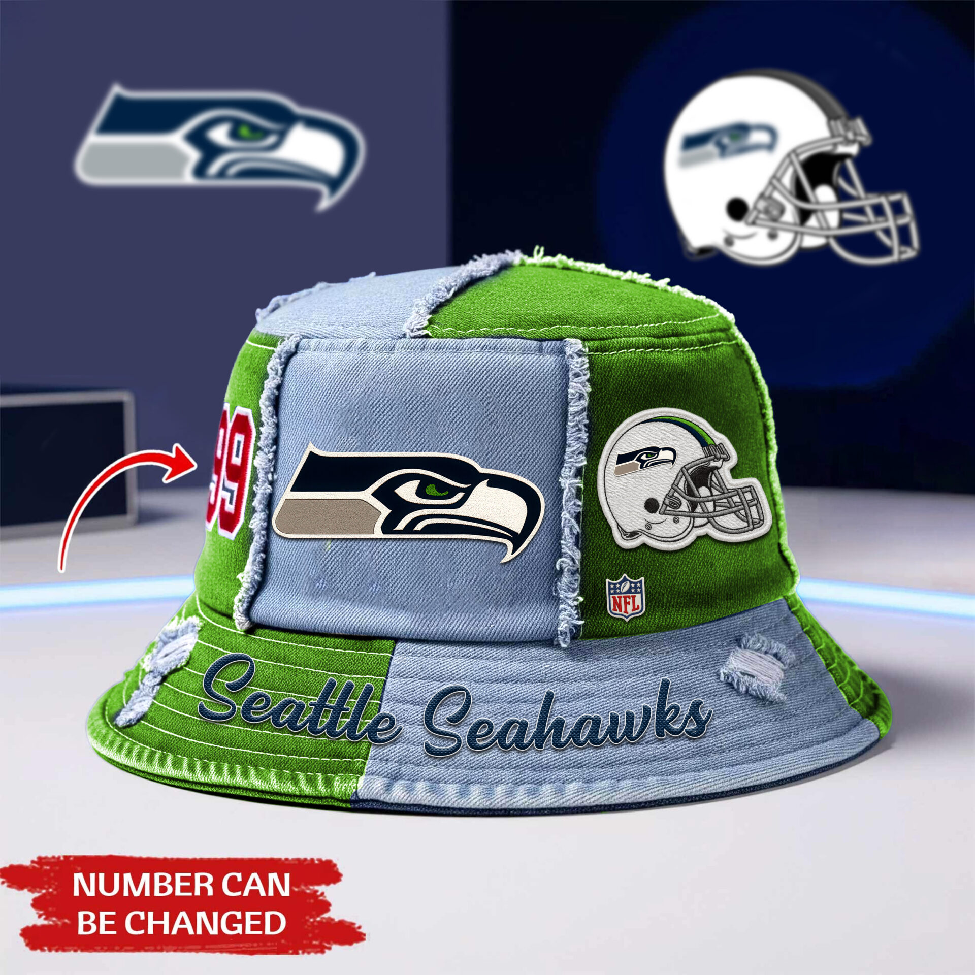 Seattle Seahawks | Premium NFL Bucket Hat