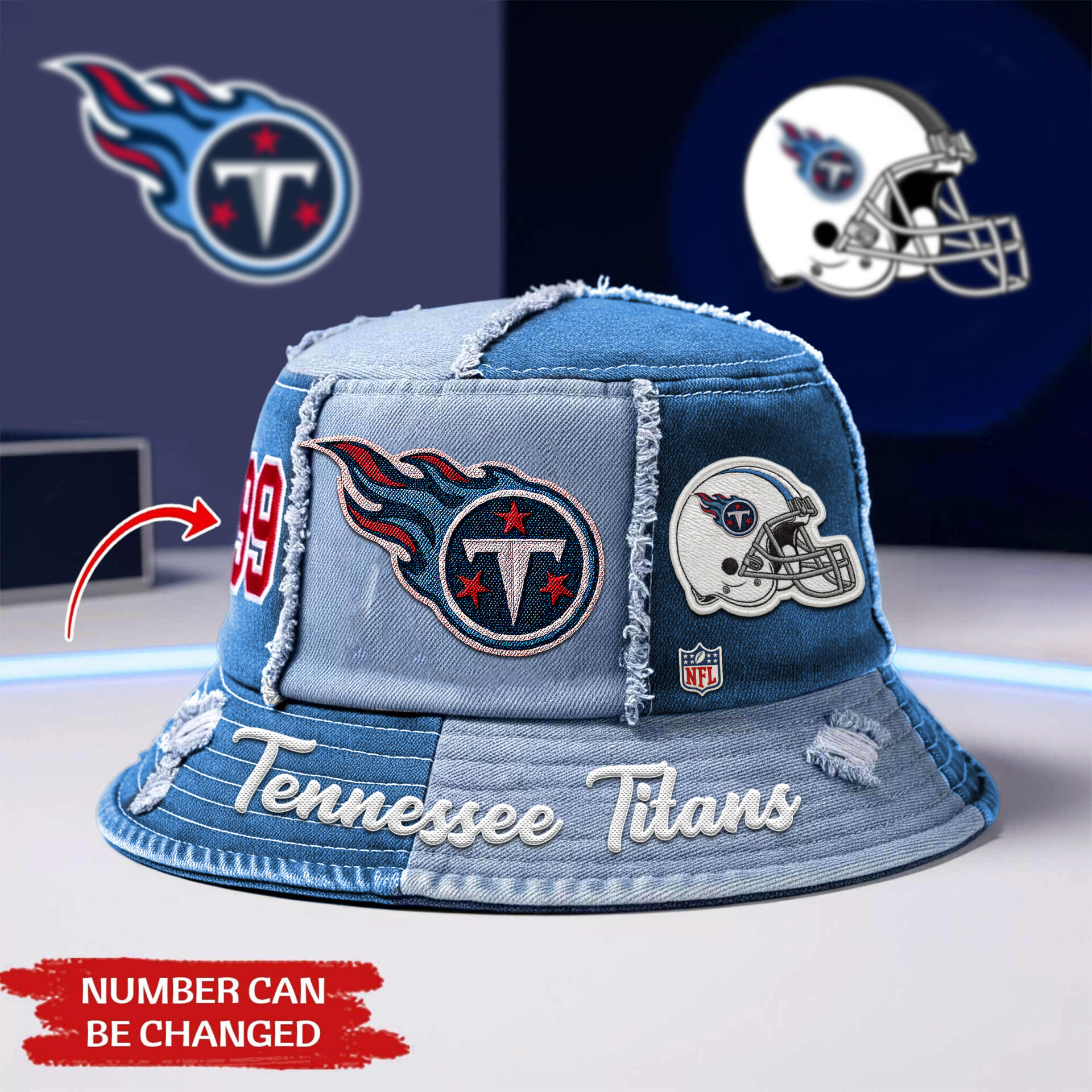 Tennessee Titans | Premium NFL Bucket Hat