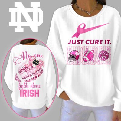 Notre Dame Fighting Irish | Premium NCAA Breast Cancer Awareness T-Shirt And Sweatshirt