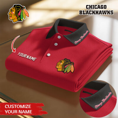 Chicago Blackhawks | Premium NHL Polo Shirt