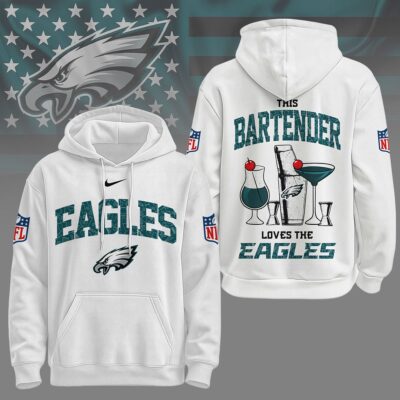 Philadelphia Eagles | Premium NFL Bartender Fan Hoodie
