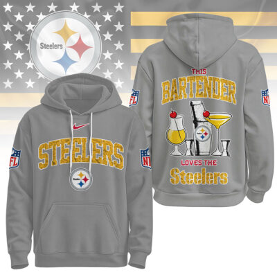 Pittsburgh Steelers | Premium NFL Bartender Fan Hoodie