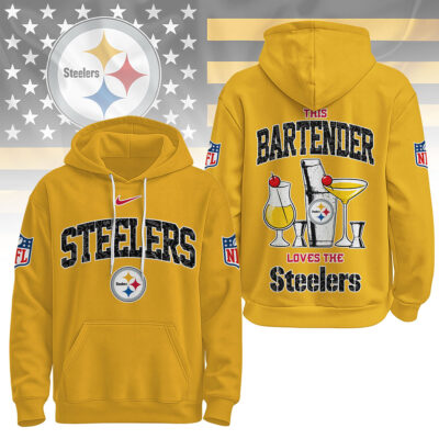 Pittsburgh Steelers | Premium NFL Bartender Fan Hoodie