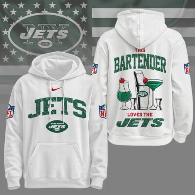 New York Jets | Premium NFL Bartender Fan Hoodie