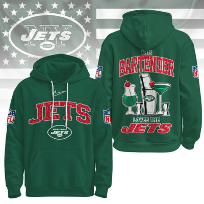 New York Jets | Premium NFL Bartender Fan Hoodie