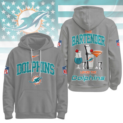 Miami Dolphins | Premium NFL Bartender Fan Hoodie