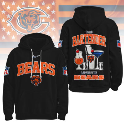 Chicago Bears | Premium NFL Bartender Fan Hoodie