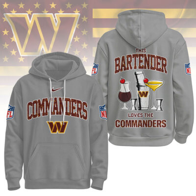 Washington Commanders | Premium NFL Bartender Fan Hoodie