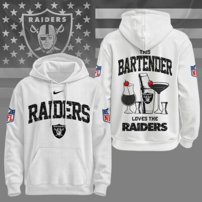 Las Vegas Raiders | Premium NFL Bartender Fan Hoodie
