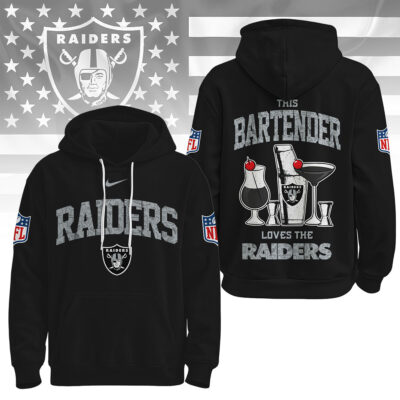 Las Vegas Raiders | Premium NFL Bartender Fan Hoodie