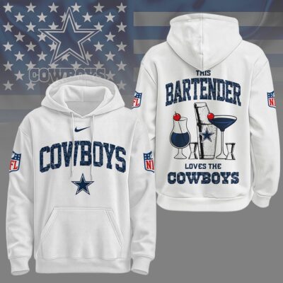 Dallas Cowboys | Premium NFL Bartender Fan Hoodie