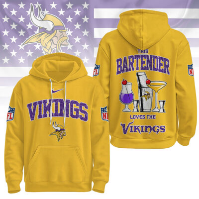 Minnesota Vikings | Premium NFL Bartender Fan Hoodie