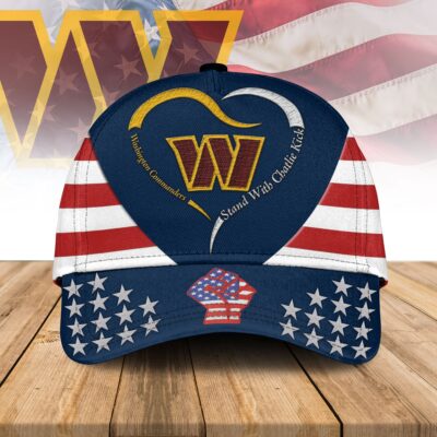 Washington Commanders | Premium Classic Cap NFL Stand With Charlie Kirk