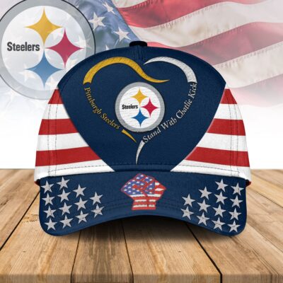 Pittsburgh Steelers | Premium Classic Cap NFL Stand With Charlie Kirk - Cap