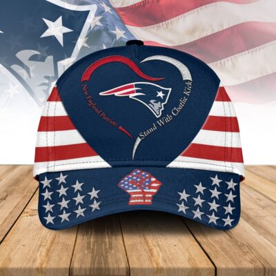 New England Patriots | Premium Classic Cap NFL Stand With Charlie Kirk