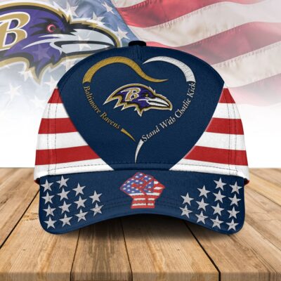 Baltimore Ravens | Premium Classic Cap NFL Stand With Charlie Kirk