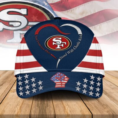San Francisco 49ers | Premium Classic Cap NFL Stand With Charlie Kirk - Cap