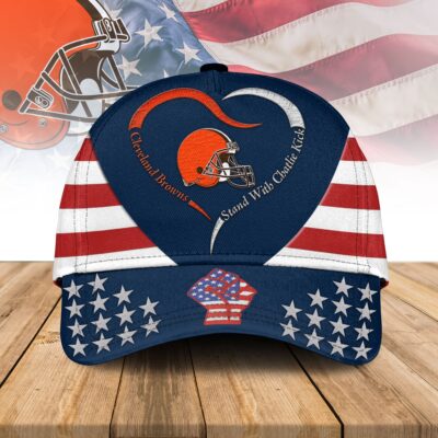 Cleveland Browns | Premium Classic Cap NFL Stand With Charlie Kirk