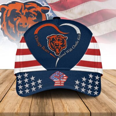 Chicago Bears | Premium Classic Cap NFL Stand With Charlie Kirk