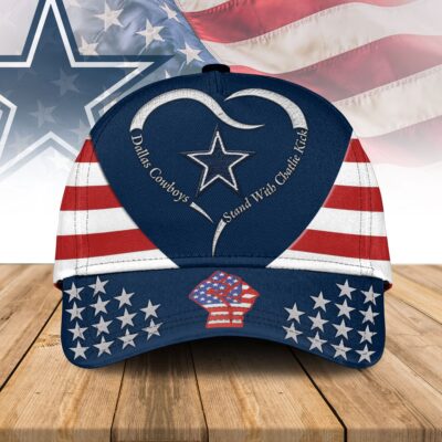 Dallas Cowboys | Premium Classic Cap NFL Stand With Charlie Kirk