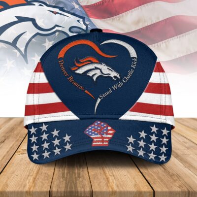 Denver Broncos | Premium Classic Cap NFL Stand With Charlie Kirk