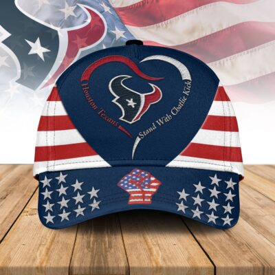 Houston Texans | Premium Classic Cap NFL Stand With Charlie Kirk