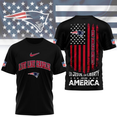 New England Patriots | Premium Live Like Charlie Patriotic 3D Shirt