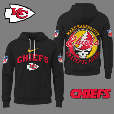 Kansas City Chiefs | Premium NFL Grateful Again Hoodie