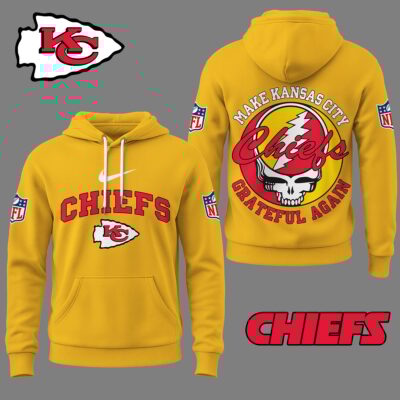 Kansas City Chiefs | Premium NFL Grateful Again Hoodie