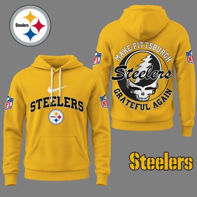Pittsburgh Steelers | Premium NFL Grateful Again Hoodie