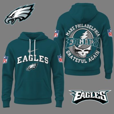 Philadelphia Eagles | Premium NFL Grateful Again Hoodie