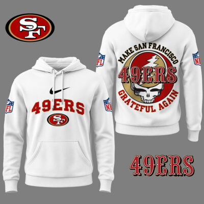 San Francisco 49ers | Premium NFL Grateful Again Hoodie